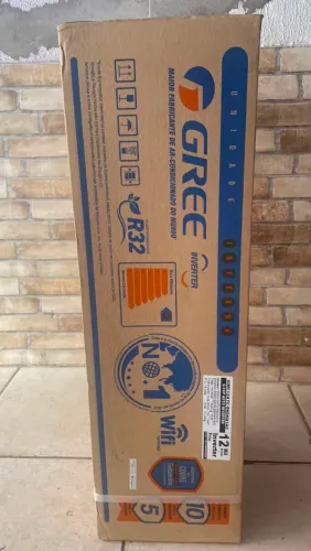 Ar-Condicionado Split Gree Inverter 12.000 BTUs R32 Wi-Fi - NOVO NA CAIXA!
