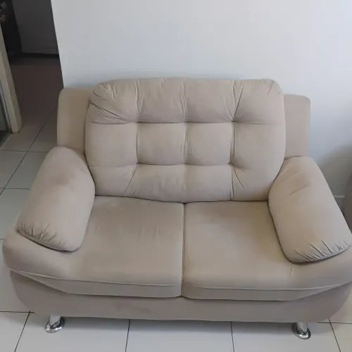 Vendo jogo de sofá top quase de graça - 2 SOFÁS PELO PREÇO DE 1!