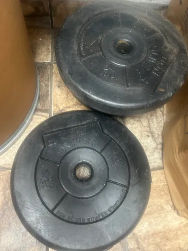 Anilhas de barra pra academia