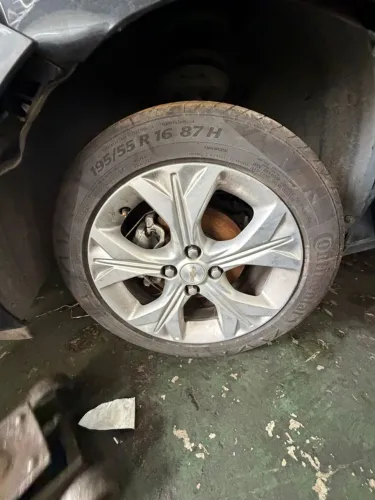 01 Roda Avulsa Onix Turbo 2023 2024 Ltz Premier Aro 16 Sem Pneu 2022 2021 Peça Hatch Sedan