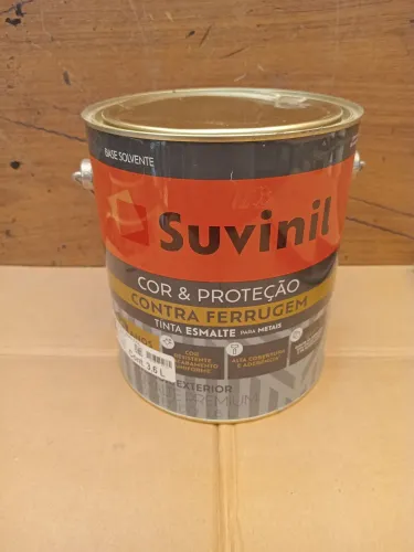 Tinta esmalte contra ferrugem