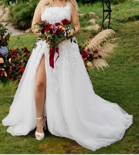 Vendo vestido de noiva personalizado 