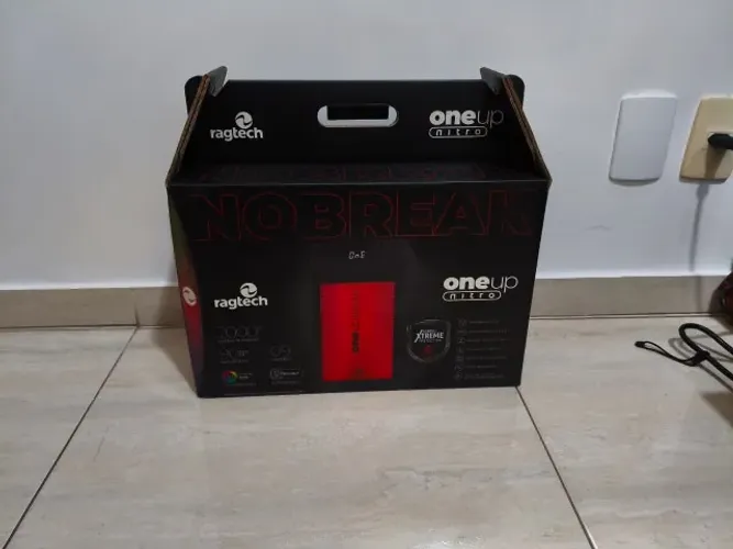 Nobreak Gamer Ragtech 2000VA Senoidal Puro 9 Tomadas