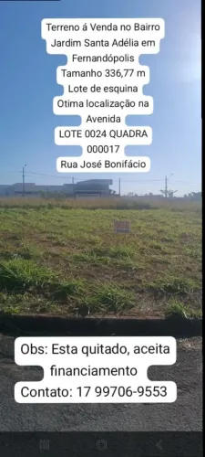Terreno ótima localização