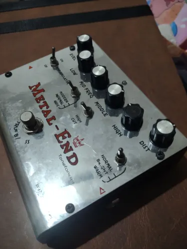 Pedal de Distorção Arcano Metalend Aceito trocas