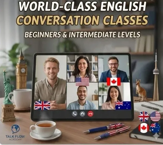 Aulas particulares de inglês - conversação