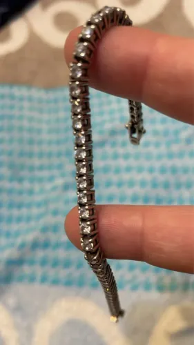Pulseira prata 900 c  nova linda