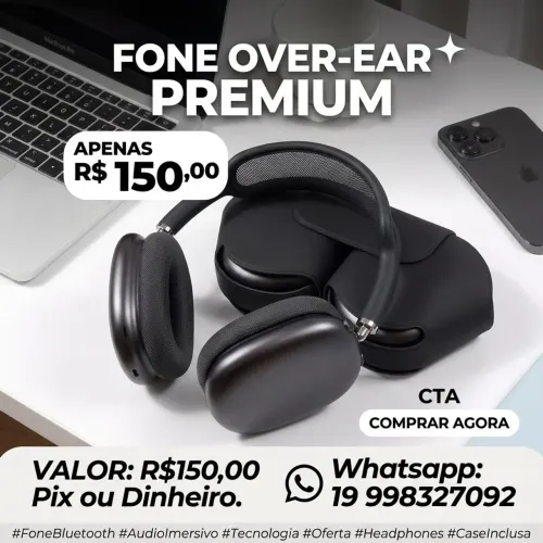 Fone bluetooth