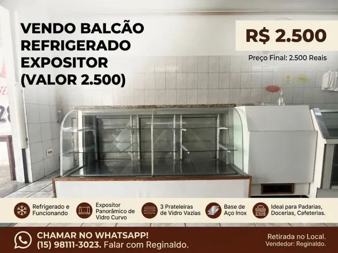 Balcão refrigerador