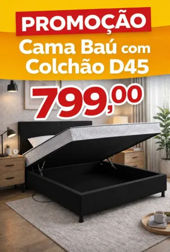 Baú Casal Acoplada D45