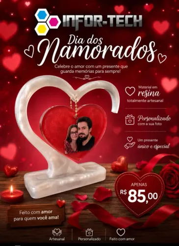 Porta lembranças personalizado