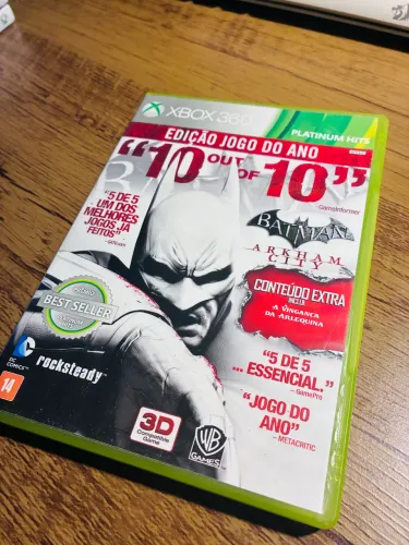 Jogo Batman Arkham City - Edição jogo do ano - Xbox 360