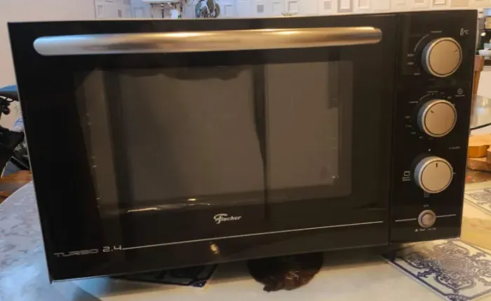 "Forno Elétrico Fischer Turbo 2.4 - Para Peças ou Reforma - Porta e Gabinete em Excelente 