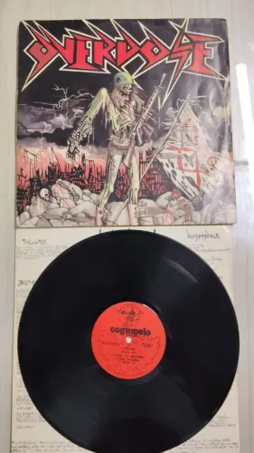 SEPULTURA / OVERDOSE - 1ª PRENSAGEM BRASILEIRA - 1985
