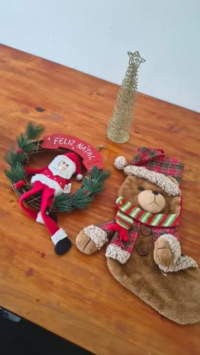 Decoração de Natal 3 peças