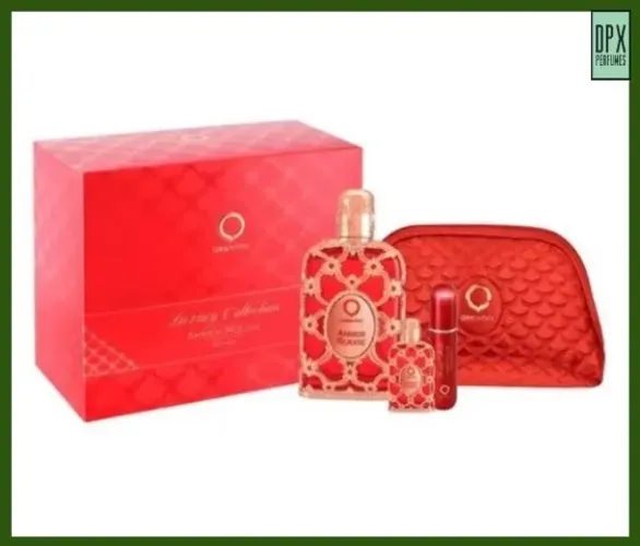 Perfume Orientica Amber Rouge Gift Set (Original, Adipec!!!)