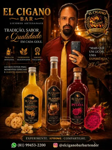 El Cigano Bar licores Artesanais 