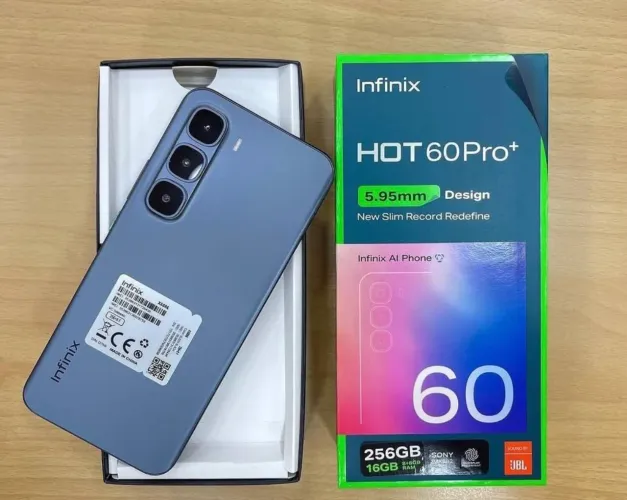 Infinix Hot 60 pro plus 256/8GB Novo lacrado