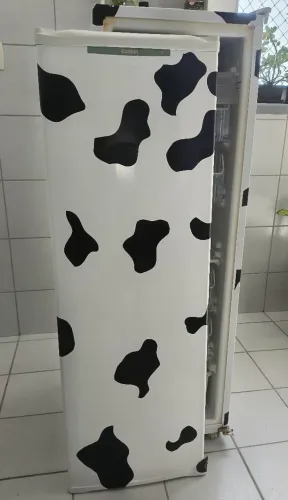 Freezer Vertical Consul Slim 142L Funcionando - Porta com Avaria