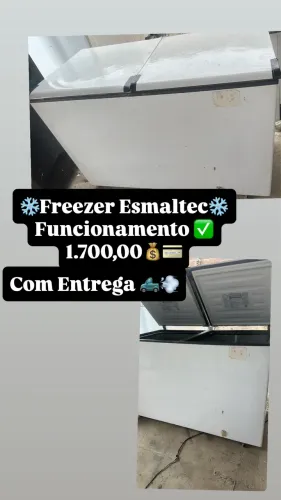Freezer esmaltec 