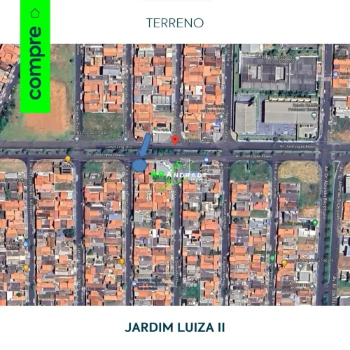 Terreno na Avenida do Jardim Luiza II