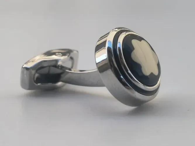 Montblanc Abotoaduras prateado
