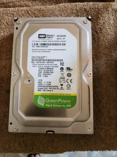 hd pc western digital WD sata 1tb saudável perfeito