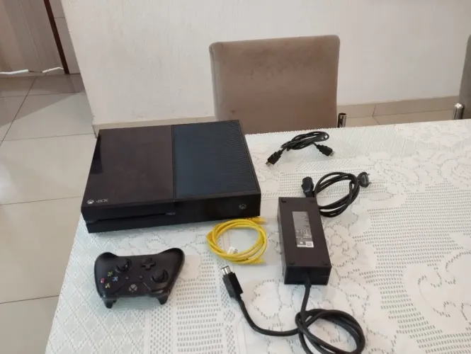 Xbox One Fat 500Gb Loja Física Garantia Parcelo Troco 1 Controle