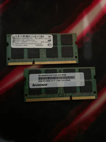 Memória Ram - DDR3 16GB - Notebook