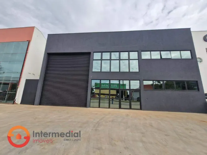 Galpão para locação com 850m² de área construída - Centro empresarial Castelo Branco