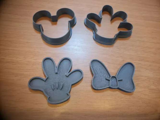Molde Cortador de Biscoito - Disney