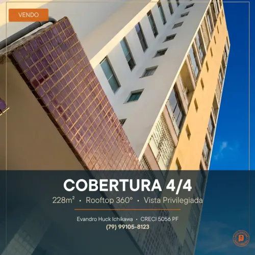 COBERTURA - APARTAMENTO DUPLEX 4/4