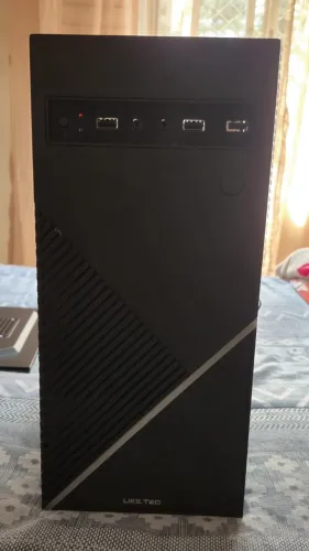 Gabinete Liketec One RGB Preto - Novo, Nunca Usado - mATX