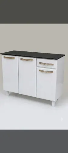 Balcão de cozinha de aço