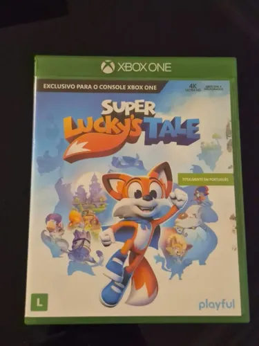 Jogo Super Lucky's Tale Xbox One Midia Física Original Impecável Usado