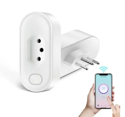 Tomada Smart Inteligente Wifi Plug 16A Alexa ou Google Home 1 semana de uso