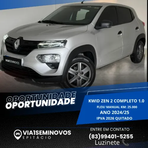 Renault Kwid Zen 1.0 Flex 12V 5P Mec. 2025