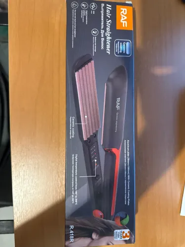 Prancha cabelo cerâmica RAF