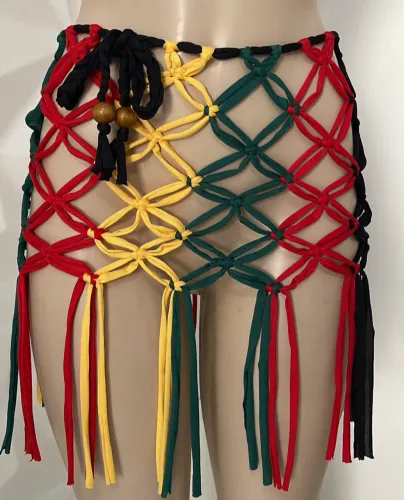 Saída macramê reggae