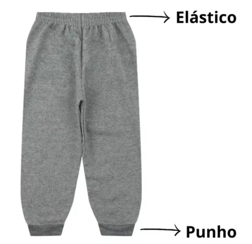 Calça moletom infantil chamar * para cores disponíveis