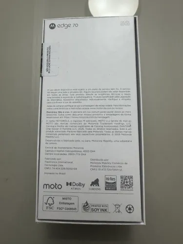 Motorola edge 70 lacrado