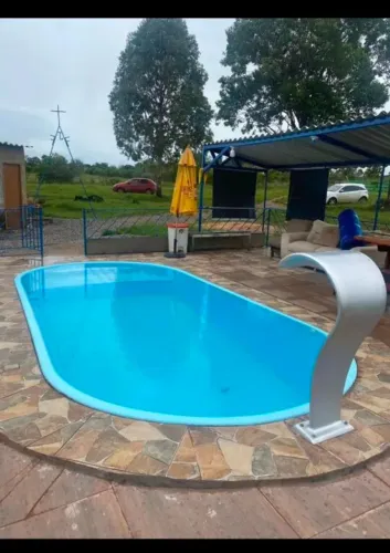 Piscina de fibra em Promoção 6 mts ( led de brinde)