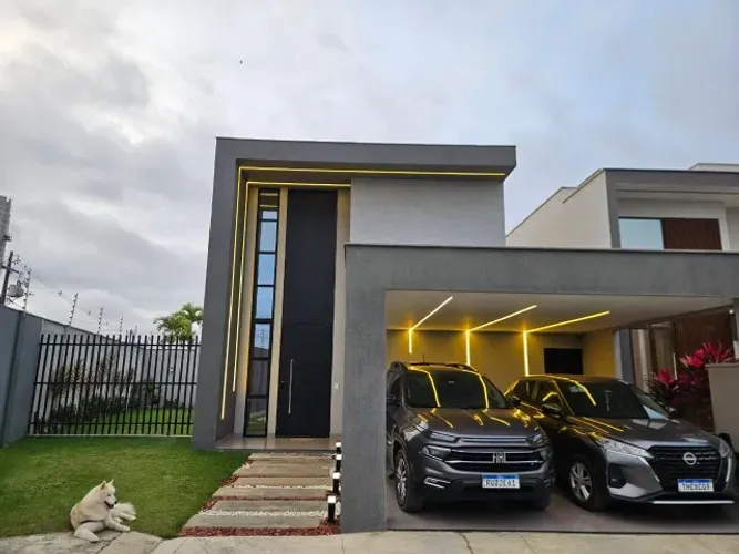 Linda Casa de 3 suites em condominio fechado no Papagaio