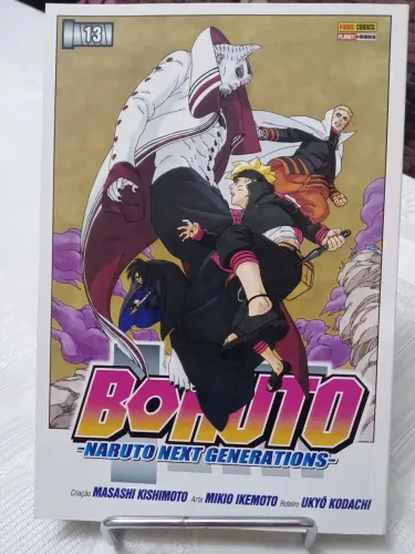 Mangá Boruto volume 13 Panini comics 