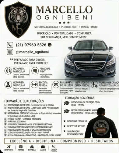 Motorista particular executivo