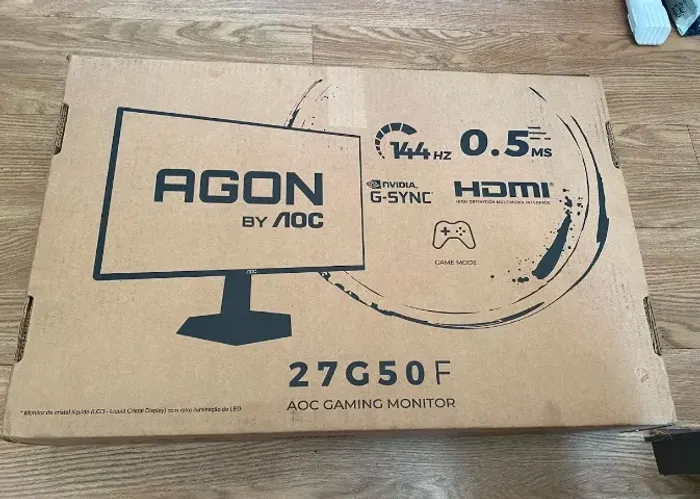 Monitor Gamer AOC AGON G50 27 144Hz 0,5ms 27G50F