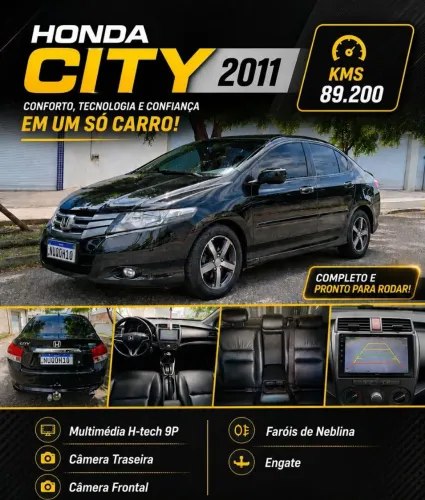 Honda City Sedan LX 1.5 Flex 16V 4P Aut. 2011