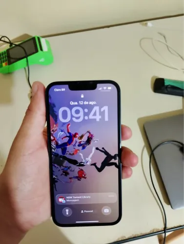 IPhone 14 256G 90% saúde da bateria 