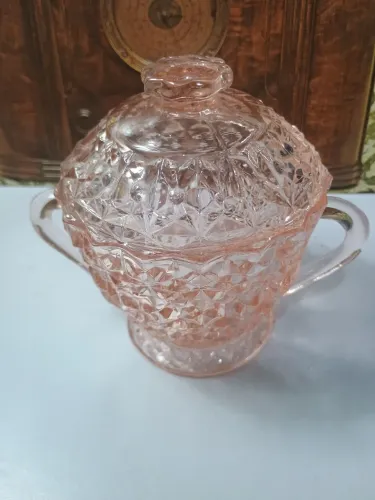 Doceira Melheira Vidrão Rosa Claro