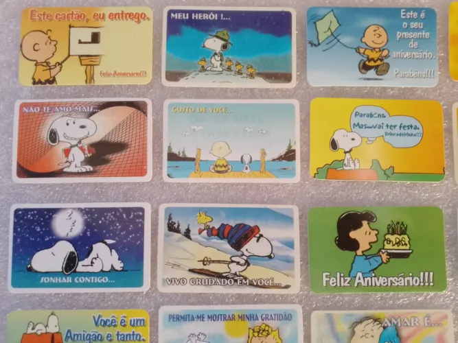 Cartão Snoopy - PVC